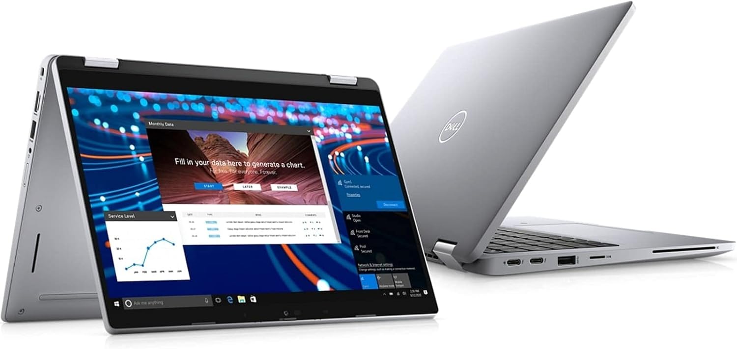 Dell Laptop Latitude 5000 5320 (2021)  FHD de 13.3 pulgadas  Core i5 – SSD de 512 GB – 16 GB de RAM  4 núcleos a 4.4 GHz – CPU de 11. generación Win