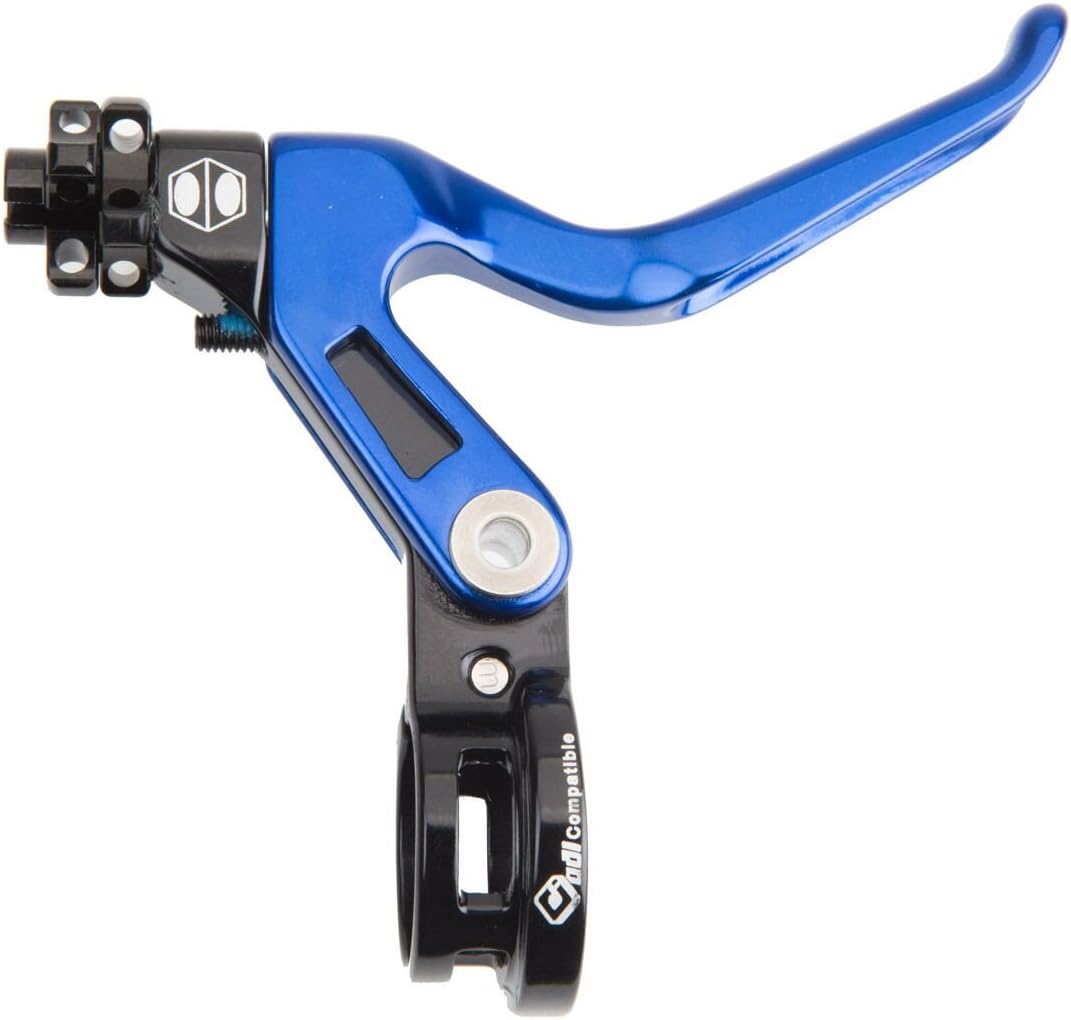 Box One Genius – Palanca de freno BMX con abrazadera, tres palancas de freno reversibles de punto en V forjado en frío, alcance ajustable para