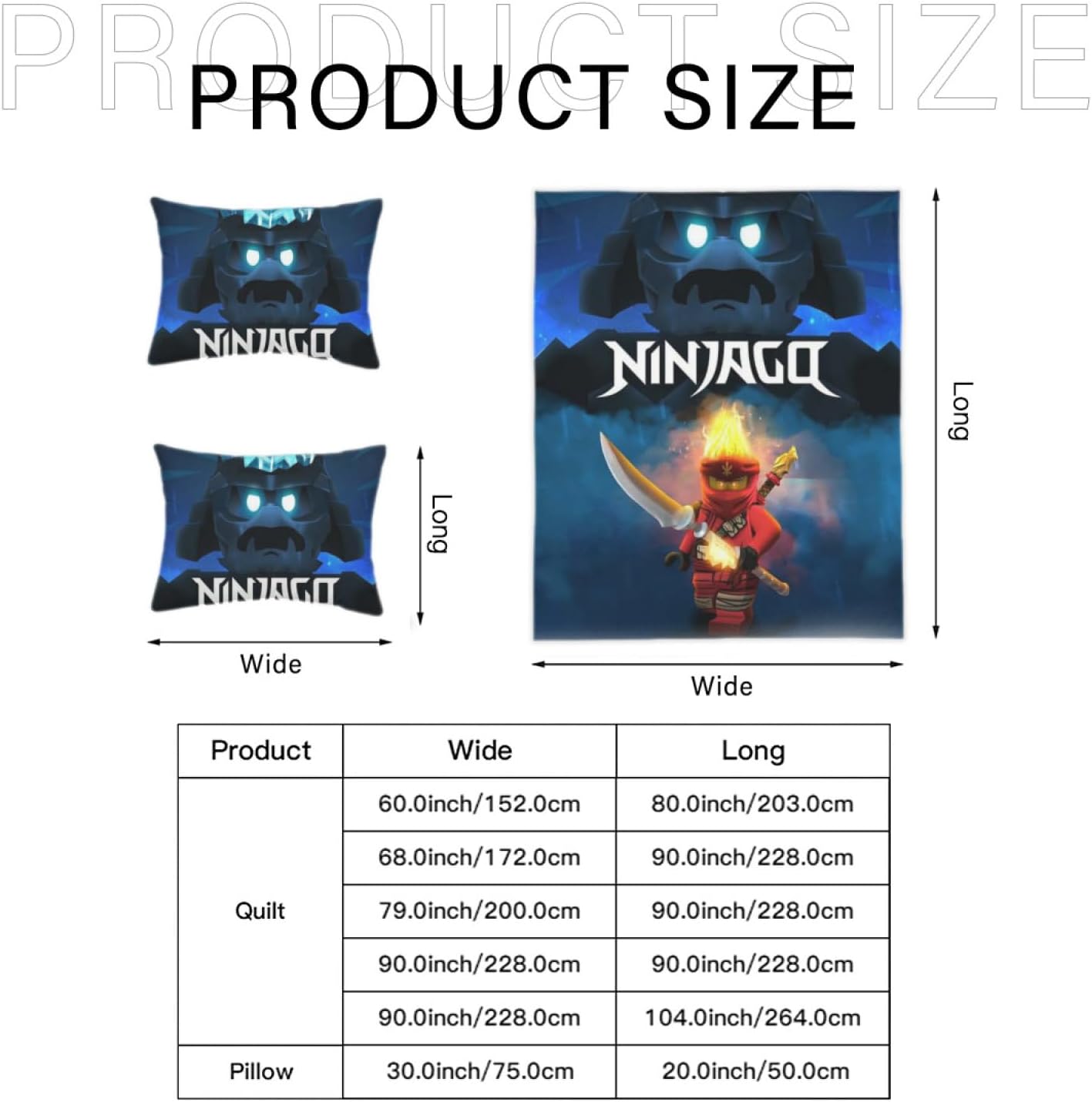 Juego de ropa de cama para niños, juego de cama con estampado de ninja, funda de edredón de dibujos animados de anime, funda de edredón matrimonial,