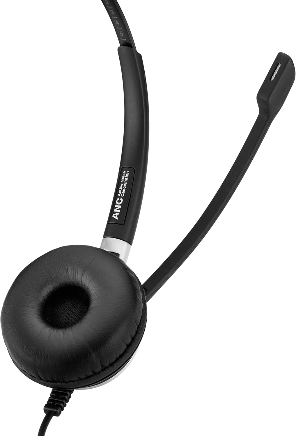 Sennheiser SC 660 ANC USB (508311) – Auriculares de doble cara (binaurales) para negocios  para Skype Empresarial  con sonido HD, micrófono de