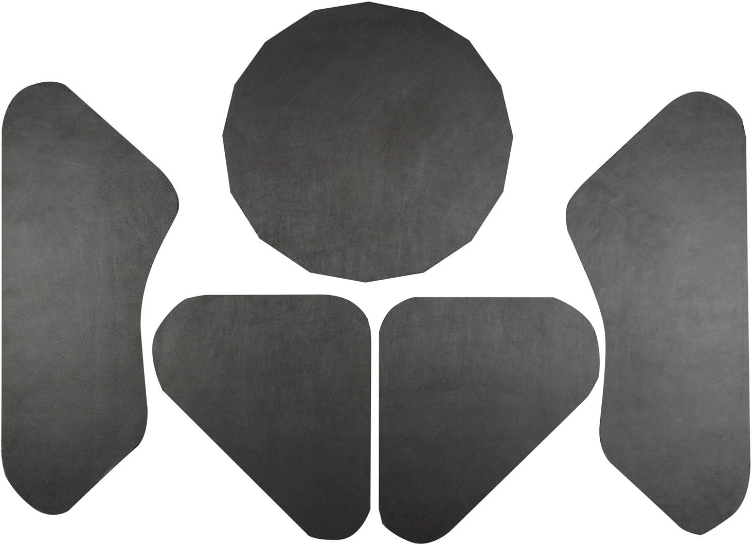 Design Engineering 050097 – Kit de aislamiento de corte personalizado para debajo del capó para Chevelle (modelo base) (1970-72), color negro