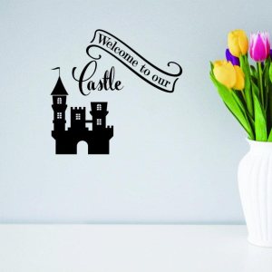 Welcome to Our Princess Girls Love Beautiful Crown Prince Unicorns Royalty Sweet Dreams Decorating Holiday Gift Ideas Girl Boy Bedroom Wall Decal Welcome to Our Princess Girls Love Beautiful Crown Prince Unicorns Royalty Sweet Dreams Decorating Holiday Gift Ideas Girl Boy Bedroom Wall Decal