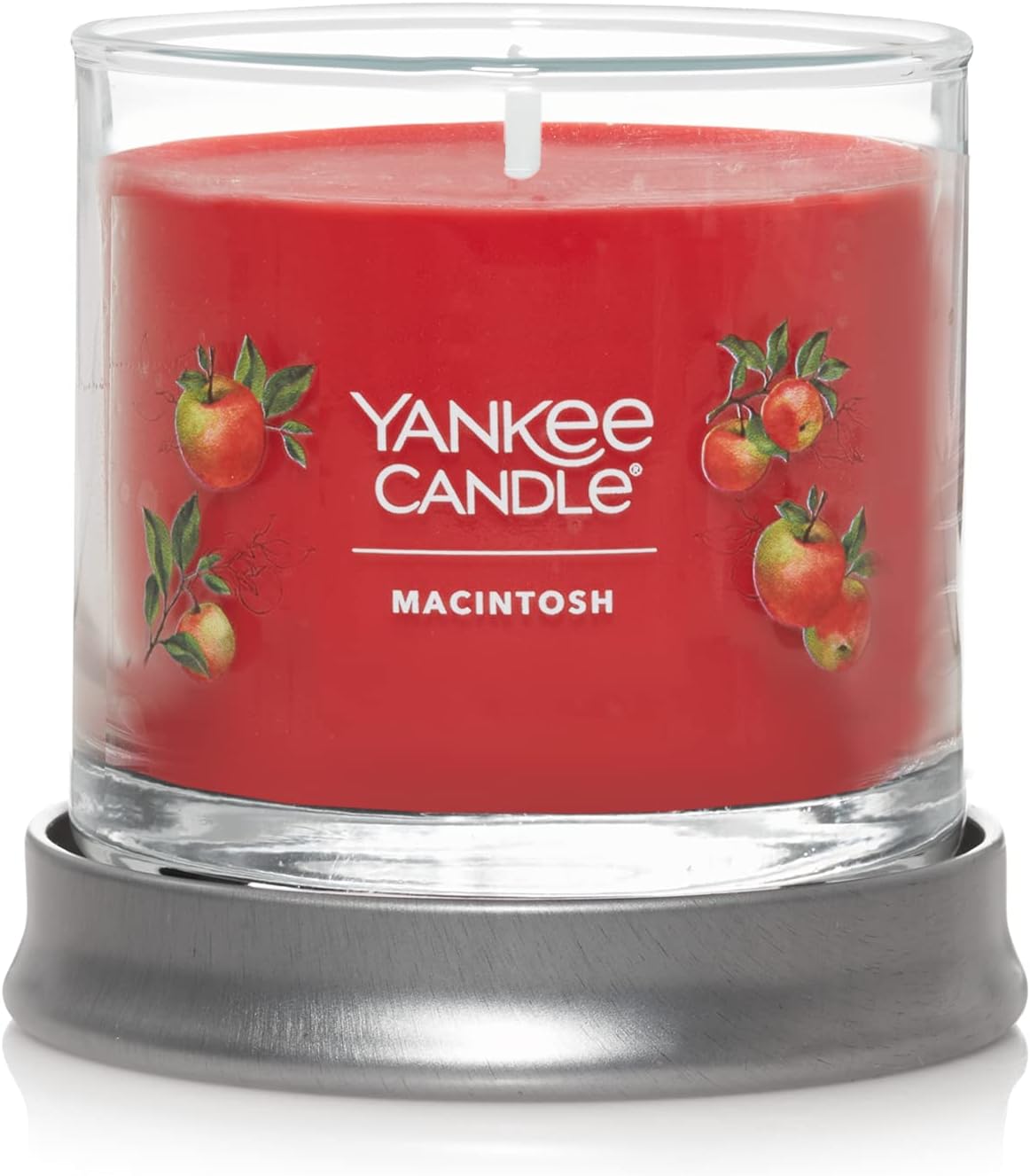 Yankee Candle Signature – Veladora distintiva en vaso pequeño de fragancia Macintosh