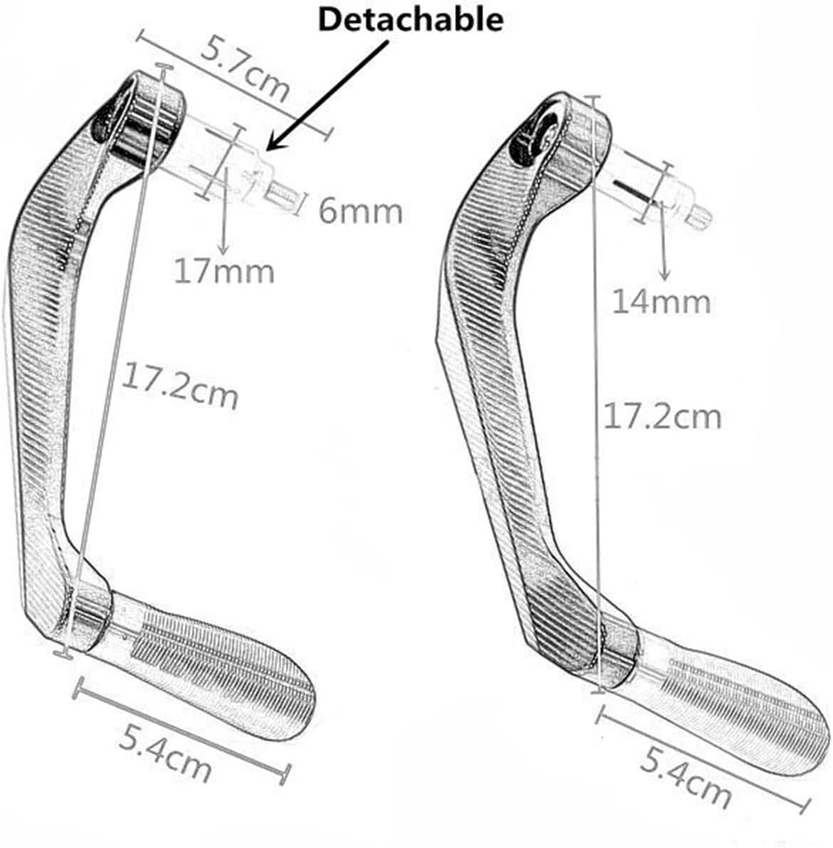 Paramanos para Yamaha YZF R3 R25 R6 R1 2013-2017 2018 2019 2020 2021 2022 Accesorios de motocicleta Agarres protectores de palanca de 78 pulgadas