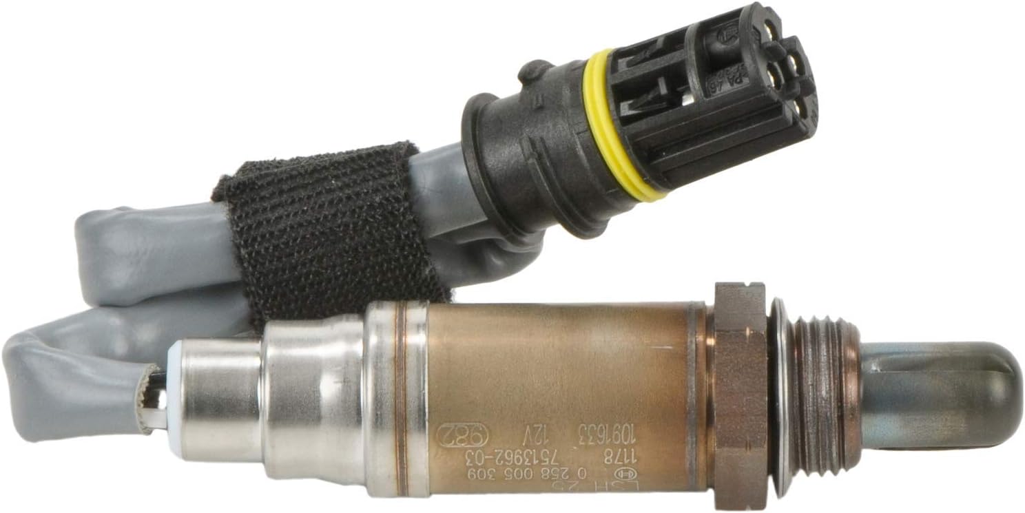 Bosch 15668 Sensor de oxígeno de equipo original prémium para vehículos BMW seleccionados 2004-06 X3, 2003-05 Z4.