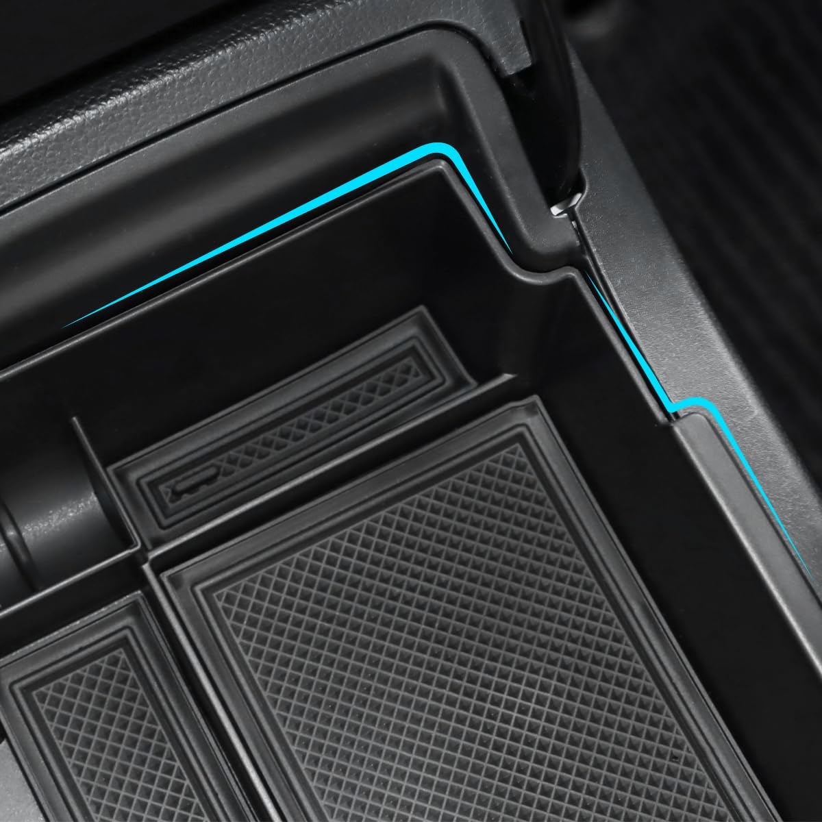 MARCHFA Bandeja organizadora de consola central compatible con accesorios Subaru Crosstrek 2024, organizador de bandeja para reposabrazos para