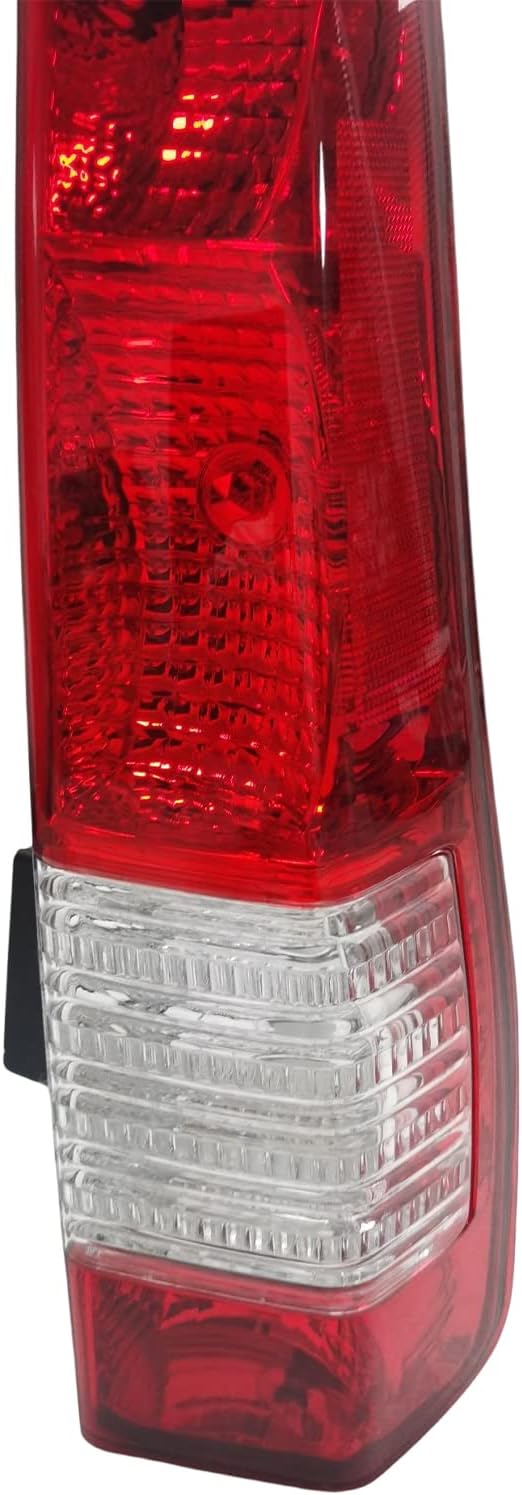 Fetcoi Conjunto de luz trasera, lámparas halógenas de freno compatibles con luz trasera Honda CRV 2005 2006, lado derecho del pasajero,