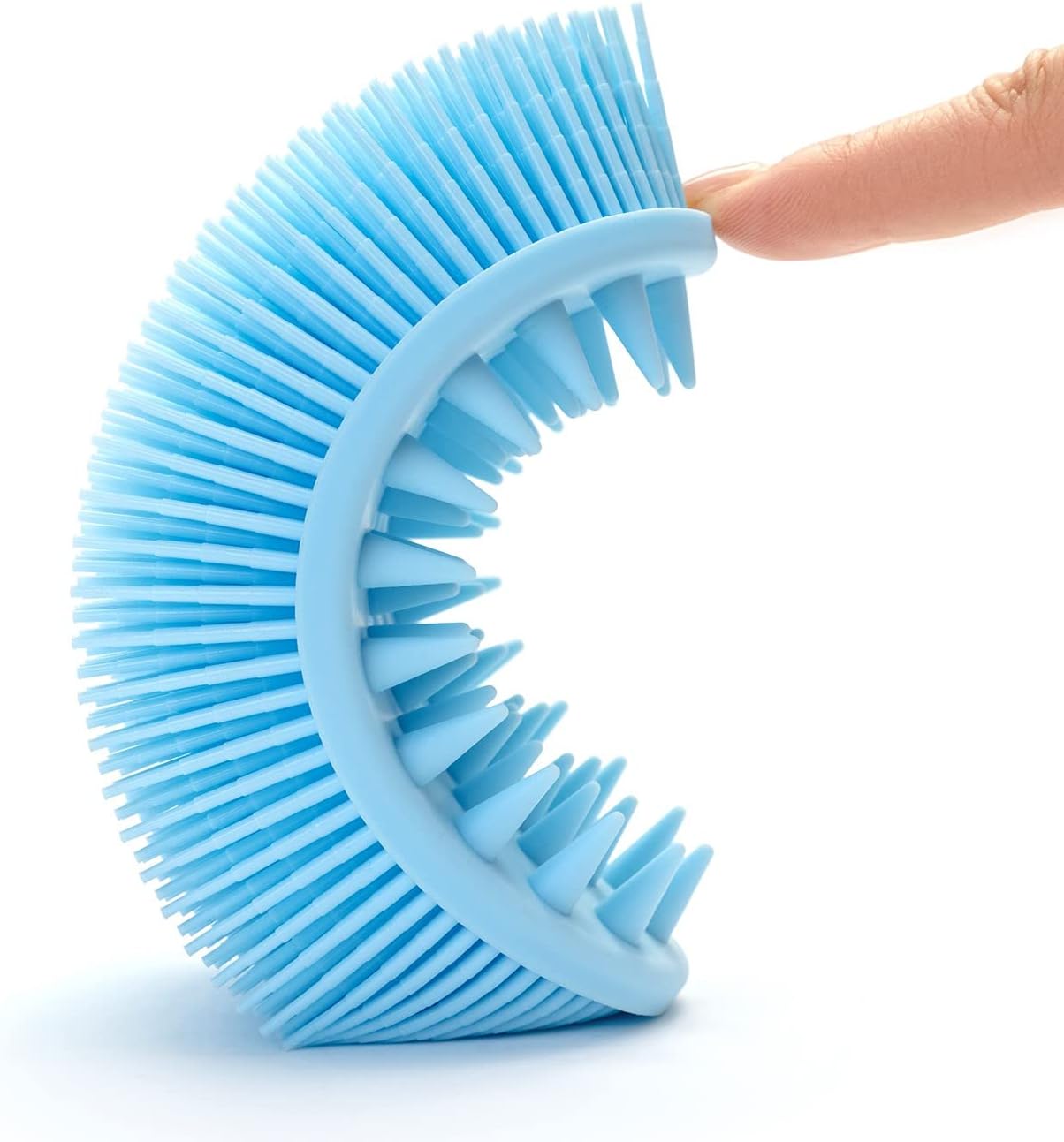 Cepillo sensorial prémium para niños o autismo, limpiador corporal de silicona suave, cepillos sensoriales 2 en 1 para terapia ocupacional, esponja
