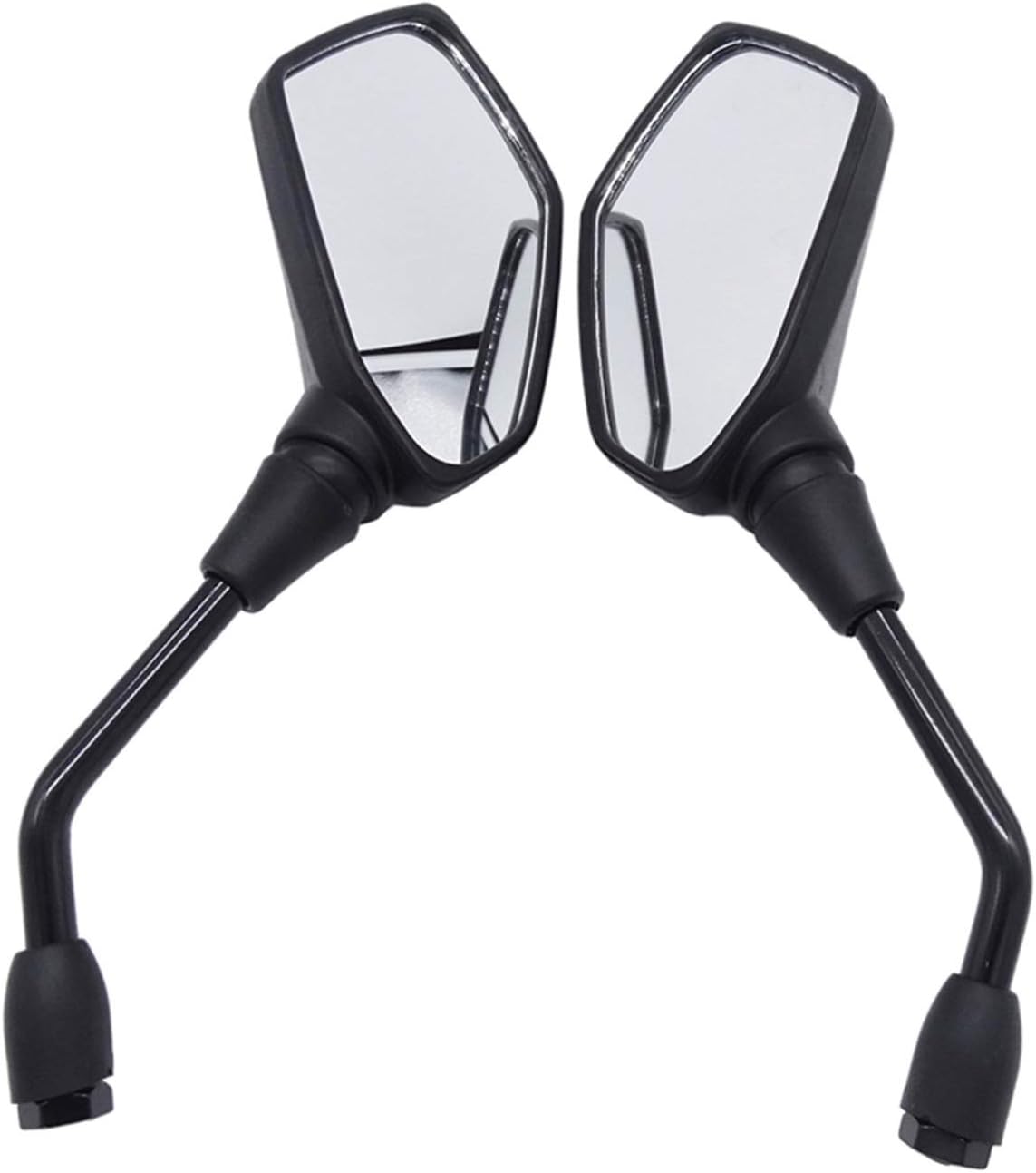 Funda para espejo retrovisor de motocicleta de 0.394 in para Kawasaki ER6N Zephyr Z750 Z1000 ZRX1100 ER6B ER-6N 2006-2010 KLE400 KLE500 VERSYS 1000