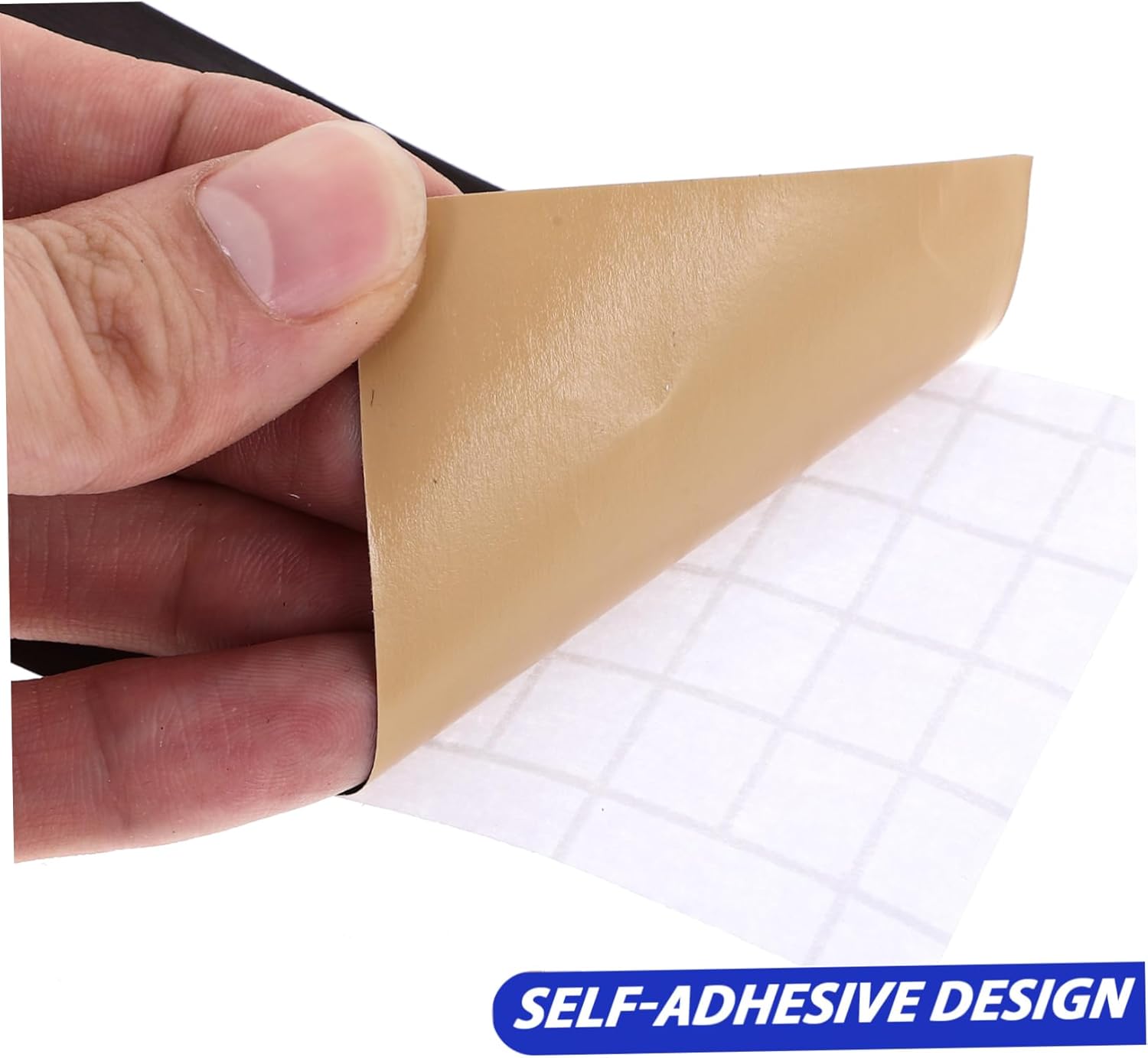 ULTECHNOVO Zócalo autoadhesivo de PVC modelado de PVC Decoración de pared Rodapié de PVC