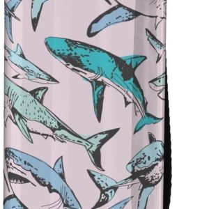 Pink Sharks – Botellas de agua deportivas con pajilla, sin BPA, botella de agua grande transparente para correr, para mujeres, hombres, niñas, Pink Sharks – Botellas de agua deportivas con pajilla, sin BPA, botella de agua grande transparente para correr, para mujeres, hombres, niñas,