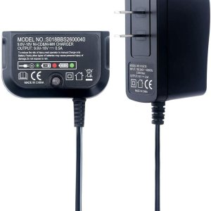 Reemplazo de Black and Decker 18V Cargador de batería 90556254-01 9.6V-18V NiCad y NiMh Batería HPB12 FS12B HPB14 FSB14 HPB18 HPB18-OPE FSB18 HPB96 Reemplazo de Black and Decker 18V Cargador de batería 90556254-01 9.6V-18V NiCad y NiMh Batería HPB12 FS12B HPB14 FSB14 HPB18 HPB18-OPE FSB18 HPB96