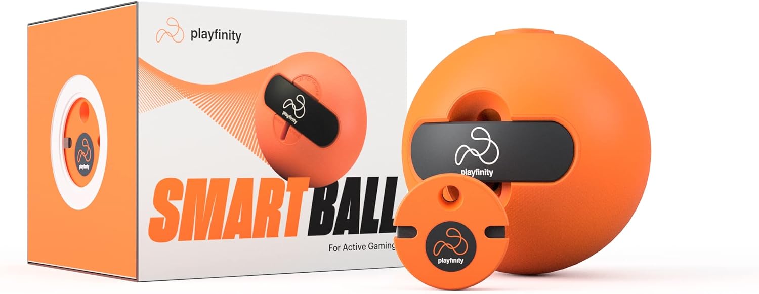 SmartBall – Bola blanda con sensores + aplicación gratuita con juegos – Consigue que los niños estén al aire libre y activos – Combina el juego
