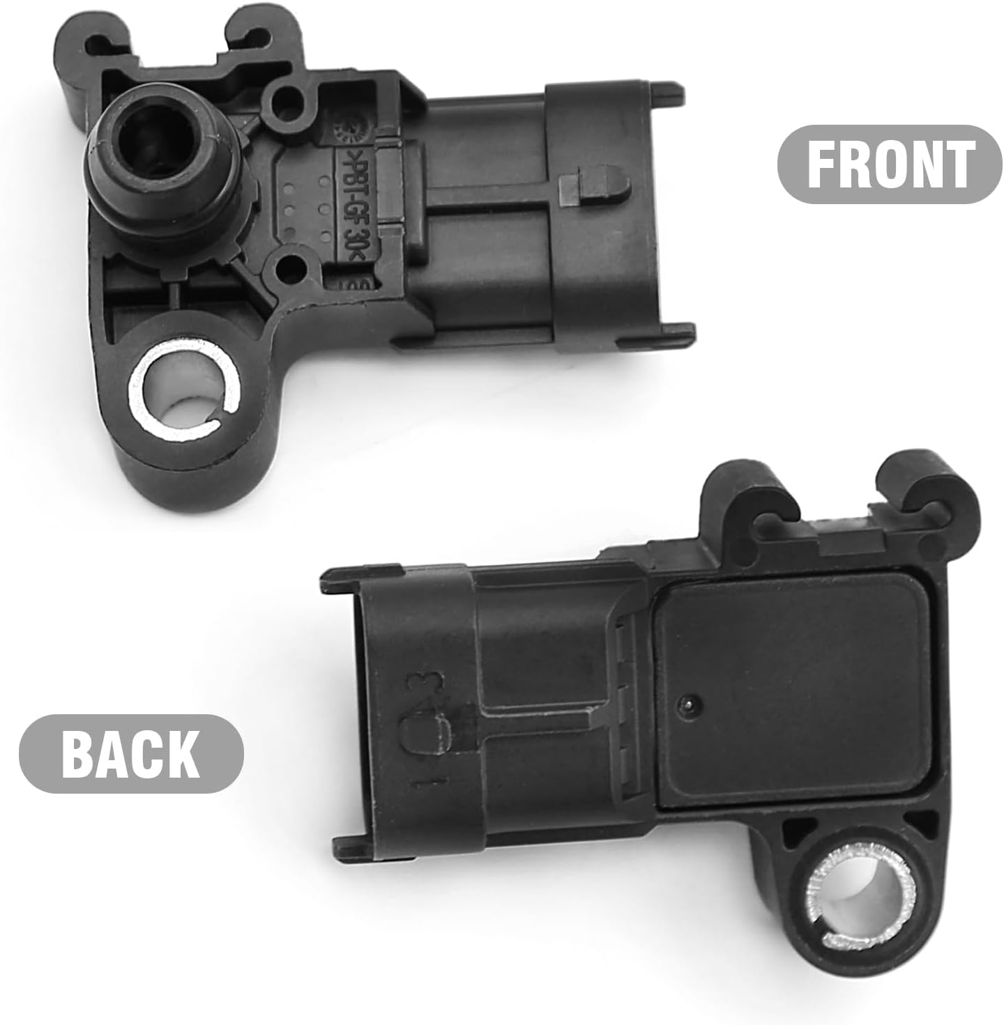 Saihisday Sensor MAP de presión absoluta del colector para Chevy Aveo 2009-2011 Buick Enclave 2008-2019 Cadillac XTS 2013-2019 Sustituye #55573248