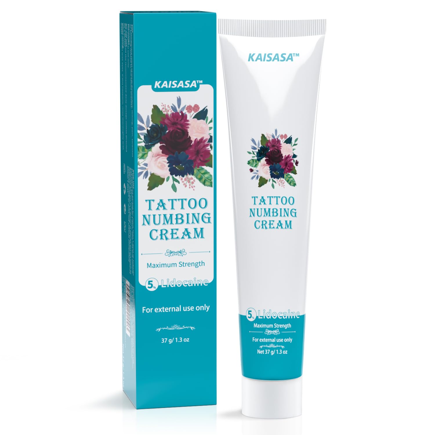 Crema anestésica para tatuajes de máxima fuerza, 6-8 horas de crema anestésica sin dolor para tatuajes, crema anestésica infundida con aloe vera,