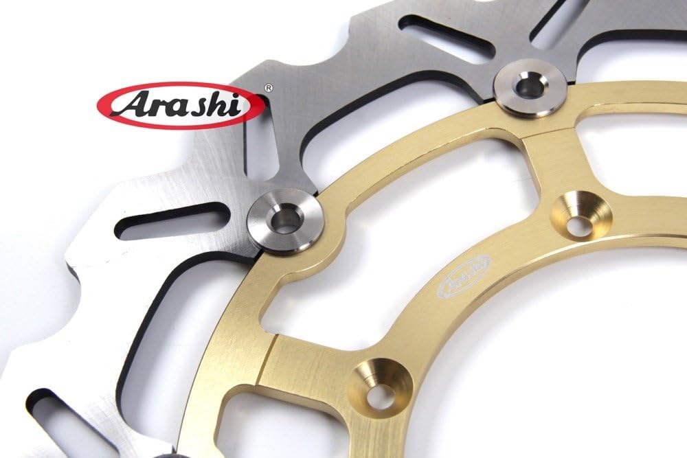 Arashi Rotores de discos de freno delanteros y traseros para Suzuki DRZ400SM DR-Z400SM 2005-2021 Piezas de repuesto de motocicleta DRZ DR-Z 400