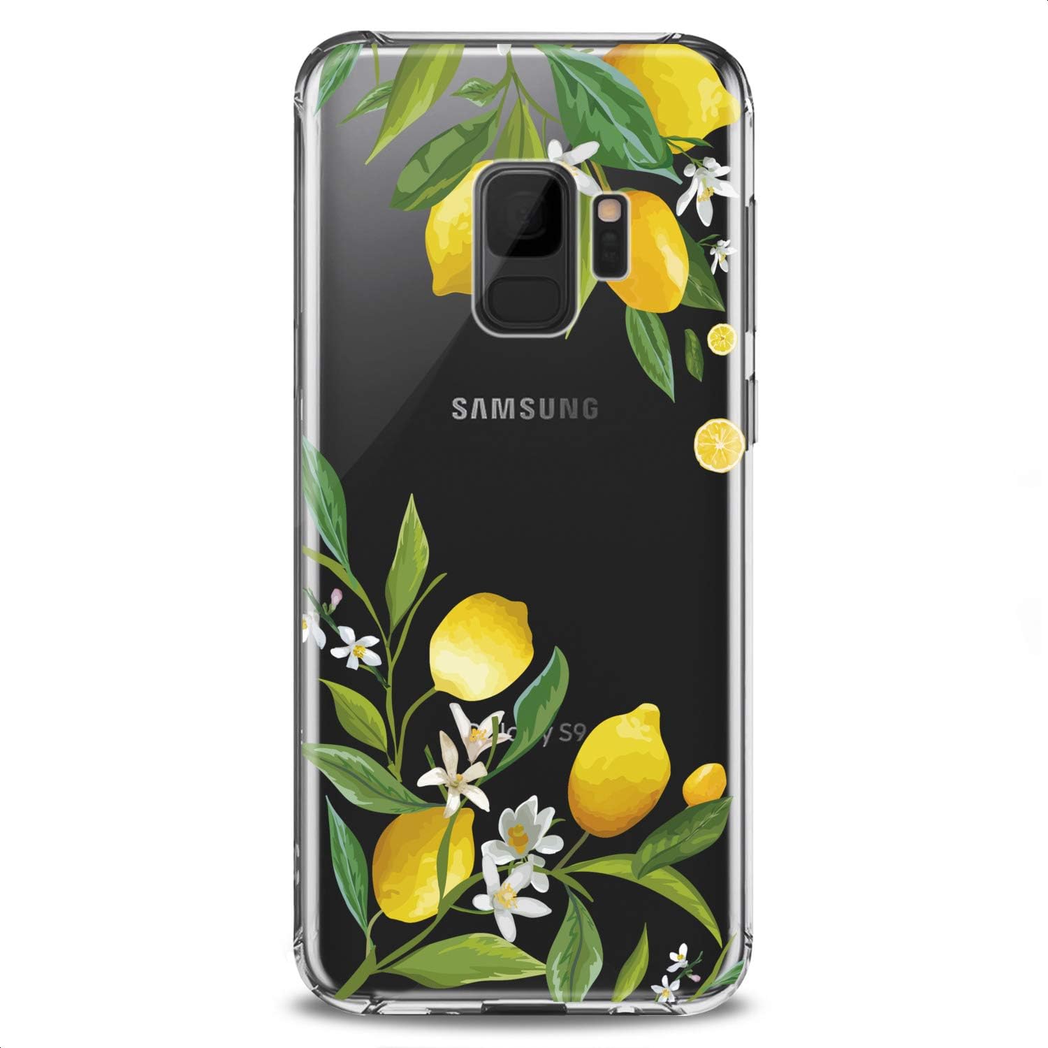 Funda compatible con Samsung S23 S22 Plus S21 FE Ultra S20+ S10 Note 20 5G S10e S9 Slim Fit Patrón Teléfono Frutas Tropical Flexible Silicona