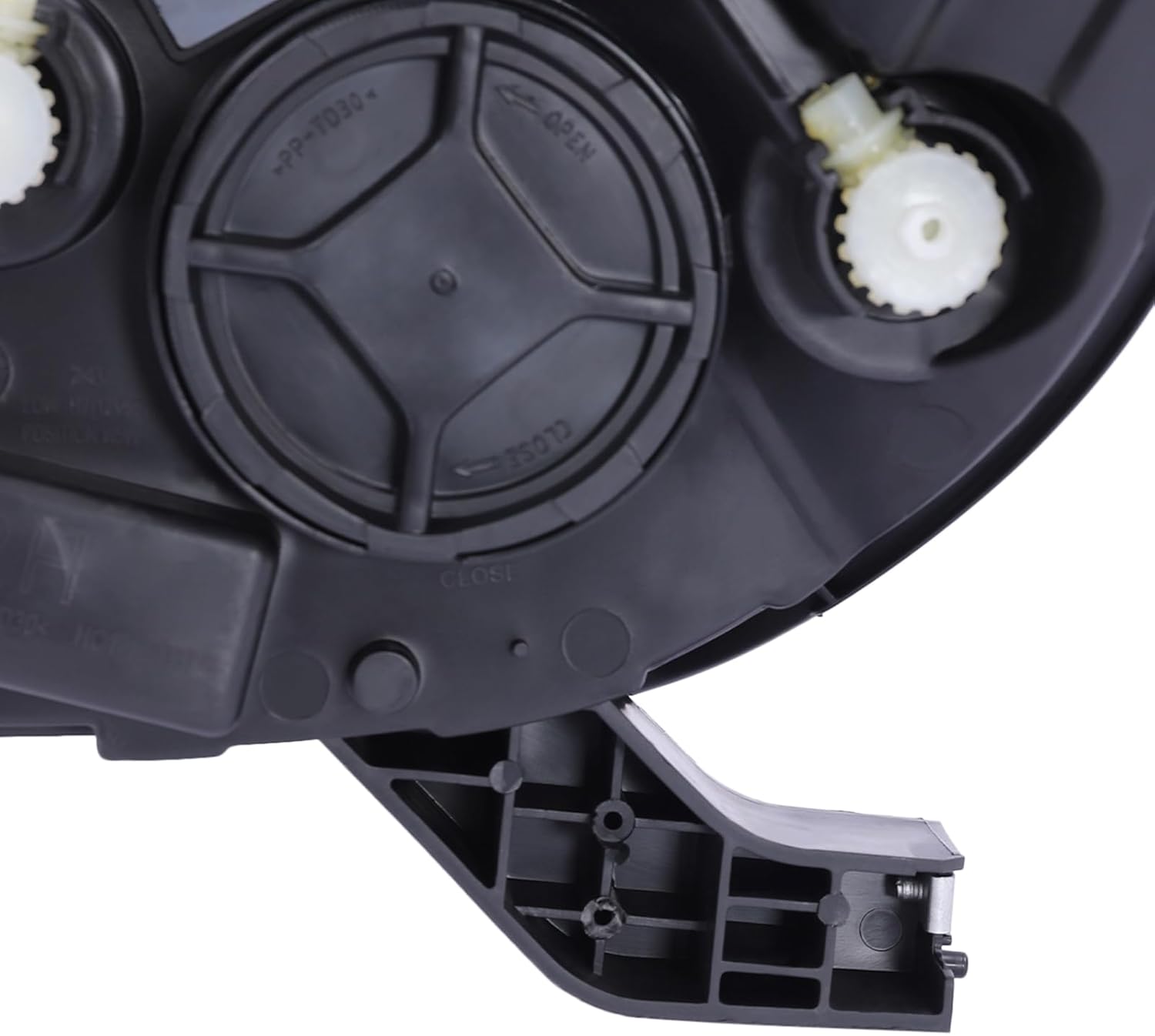EnSyuSuMa Conjunto de faros delanteros para Chevrolet Trax 2017 2018 2019 2020 carcasa negra, faro delantero izquierdo del conductor y derecho del