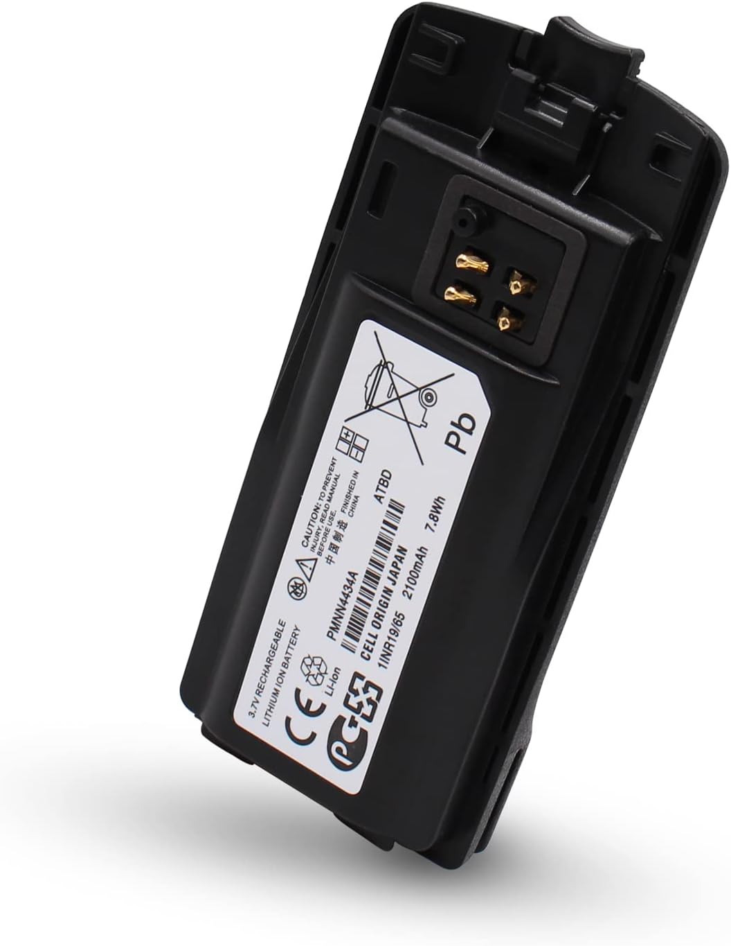 Reemplazo PMNN4434 PMNN4434A 7.4V 2100mAh Li-Ion Batería de repuesto compatible con Motorola RMM2050 RMU2080 RMU2040 RMU2043 RMU2080d RMV2080 XT420