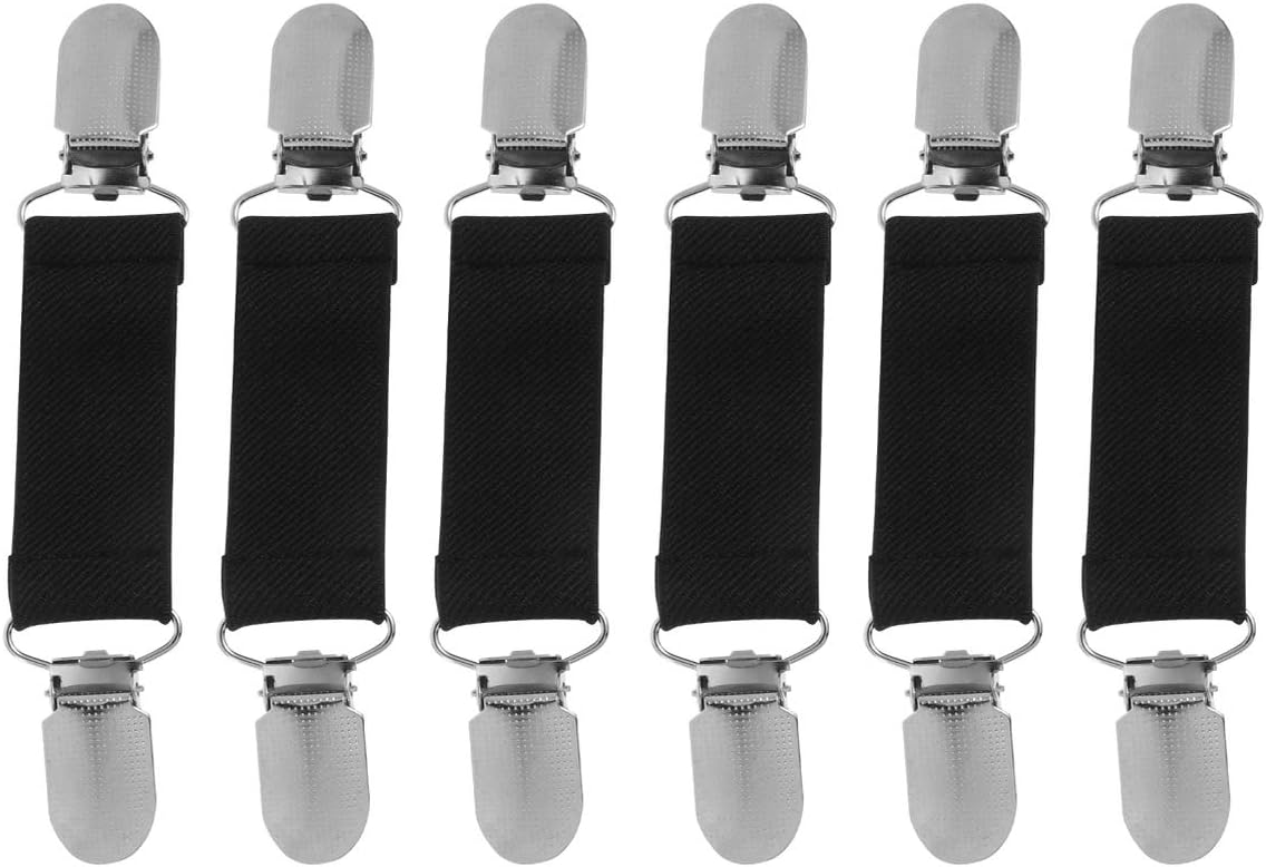 NUOBESTY Correas de colchón 3 pares de soporte de esquina para cama, soporte de colchón, soporte de colchón con hebilla fija, correa de hombro