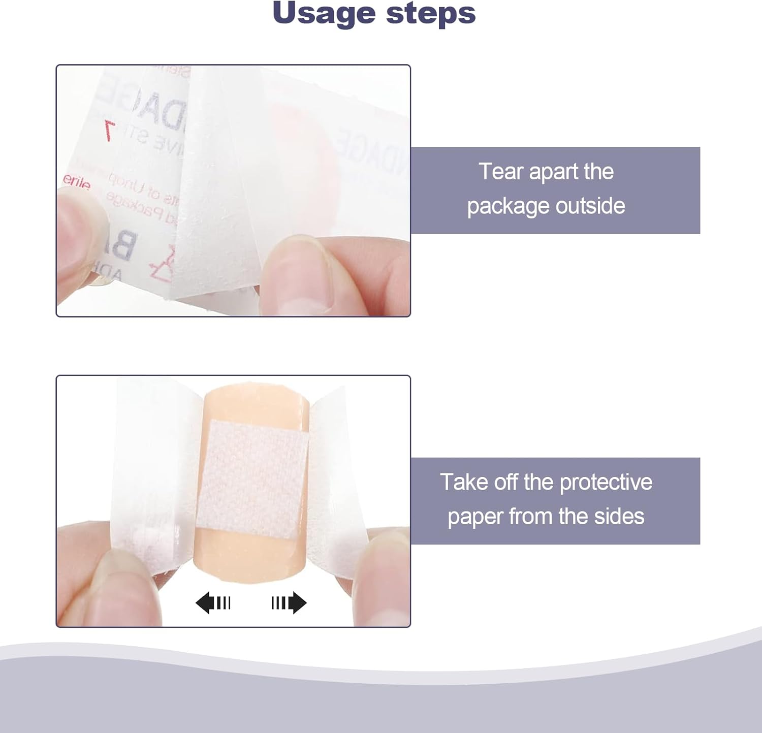 Harewu 200 vendajes redondos autoadhesivos, vendaje autoadhesivo de tela flexible para cuidado de heridas pequeñas y ocultar manchas en la piel,