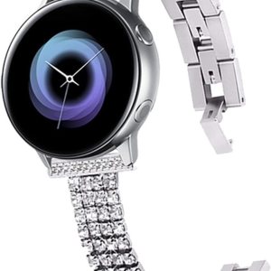 YANLITIAN – Correa de diamante de 0.78 y 0.86 pulgadas compatible con Samsung Galaxy Watch 3 de 1.61 y 1.77 pulgadas, S3 S2 de 1.654 pulgadas, 1.811 YANLITIAN – Correa de diamante de 0.78 y 0.86 pulgadas compatible con Samsung Galaxy Watch 3 de 1.61 y 1.77 pulgadas, S3 S2 de 1.654 pulgadas, 1.811
