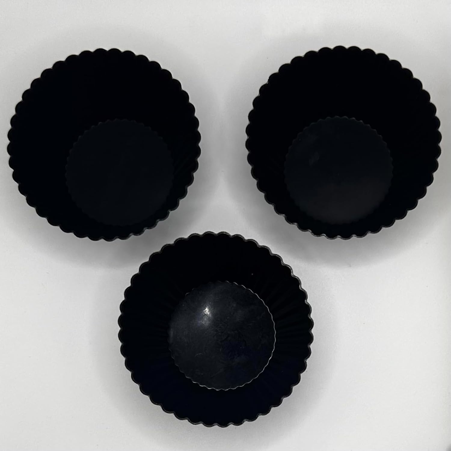 Paquete de 3 forros de silicona reutilizables para derretir cera, sin ensuciar, sin limpieza, a prueba de fugas para cubos de cera perfumada y cera
