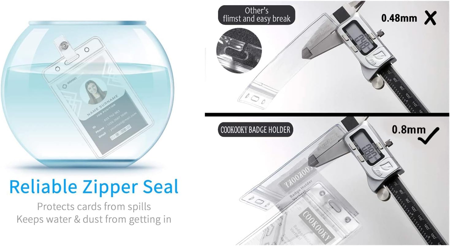 Bonito soporte de identificación retráctil duradero para tarjetas de identificación, resistente al agua, para cruceros, tarjetas de identificación