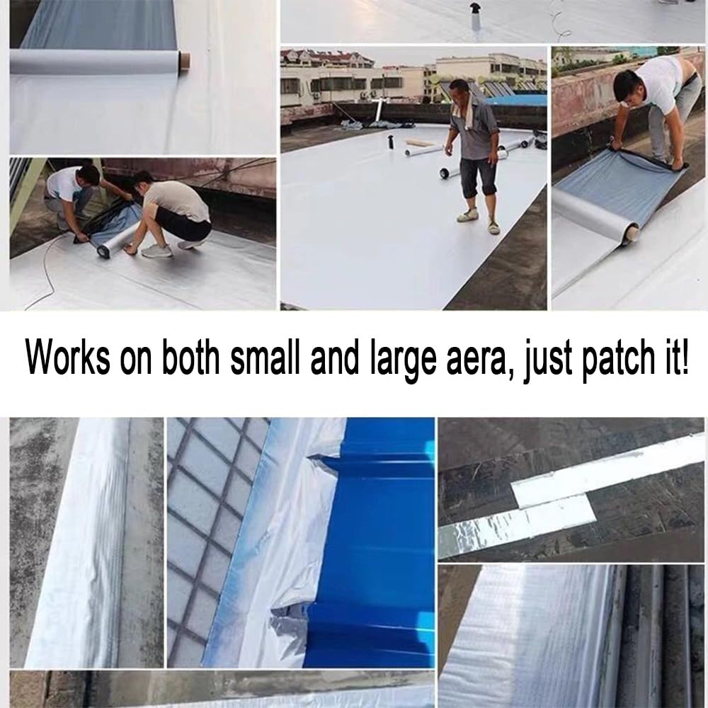 Cinta de butilo impermeable, cinta de sellado de butilo de papel de aluminio para fugas, cinta de goma butílica para cosechar barcos, sellado de
