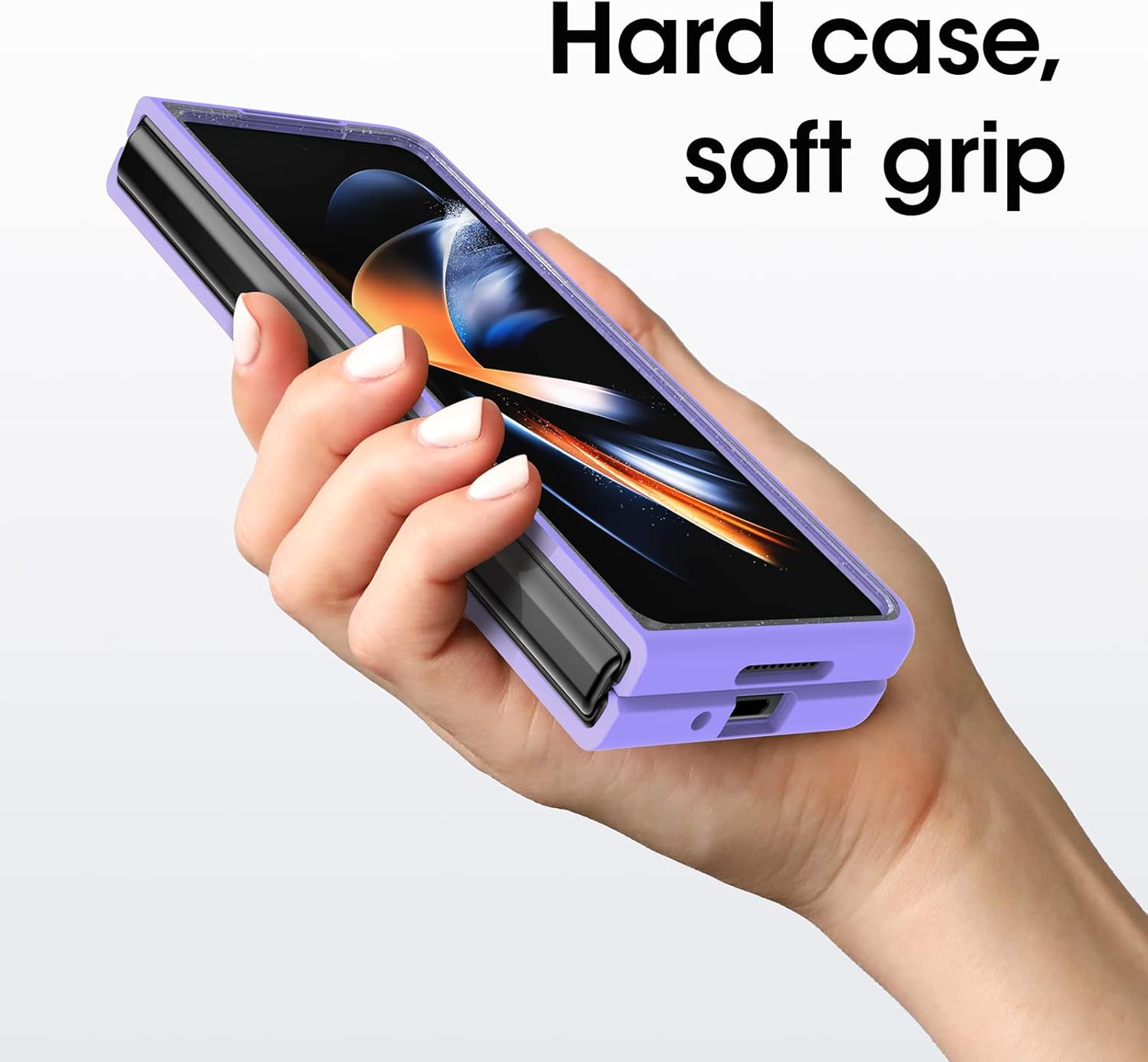 OtterBox Funda THIN FLEX SERIES para Samsung Z FOLD4 – TRANSPARENTE