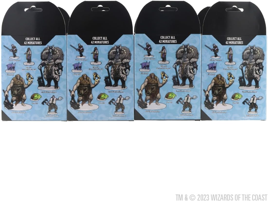 WizKids D&D Icons of the Realms Bigby presenta la gloria de los gigantes – Ladrillo de refuerzo de 8 quilates (juego 27)