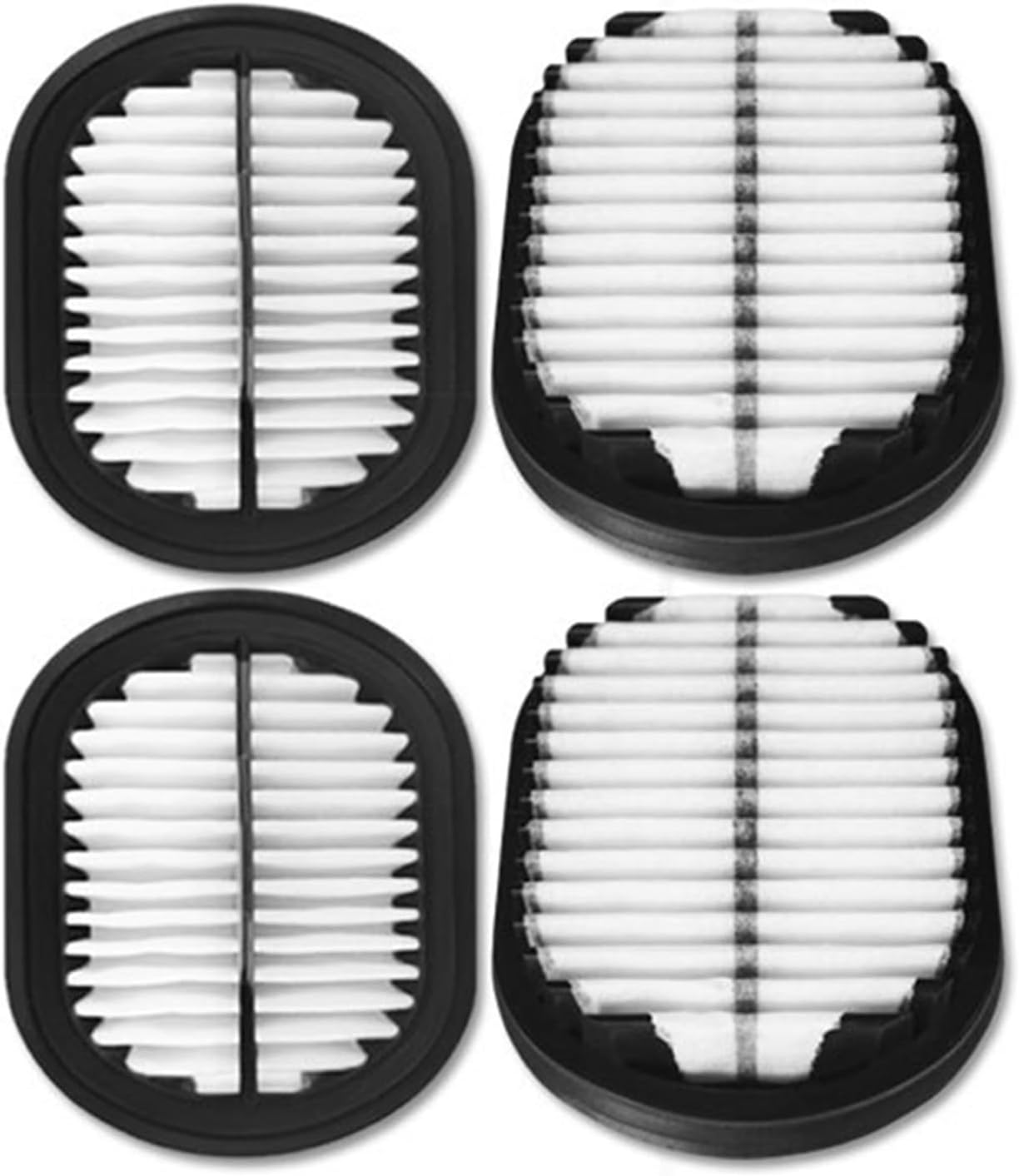 4Pcs HEPA Filter Replacement Accessories Kits Compatible with TINECO Ifloor One 2.0 Slim Wireless Floor Cleaner
