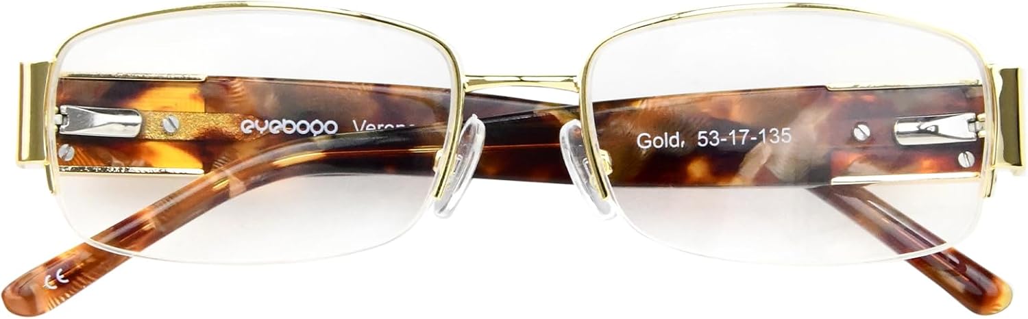Verona – Gafas de lectura de moda con bisagra de resorte con cristales para mujeres y hombres