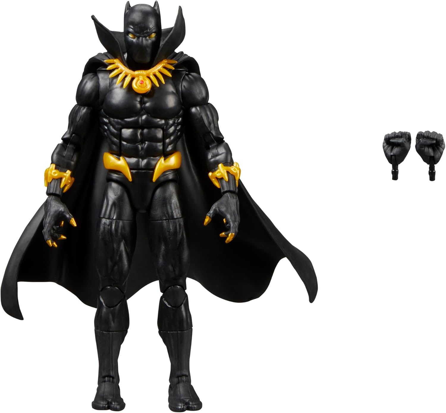 Marvel Legends Series Black Panther, Figura de acción coleccionable de Comics de 6 pulgadas