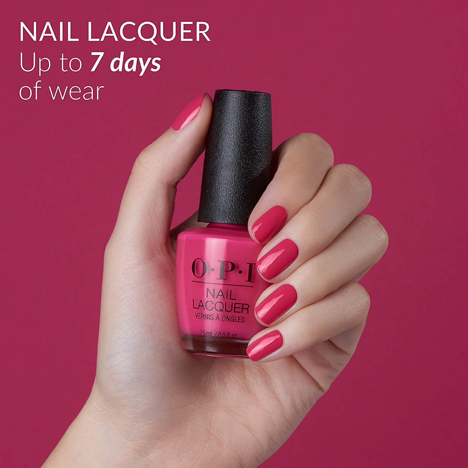 OPI – Esmalte de uñas Nail Lacquer, I Meta My Soulmate, colección Me, Myself and OPI primavera 23, 0.5floz, color rosado