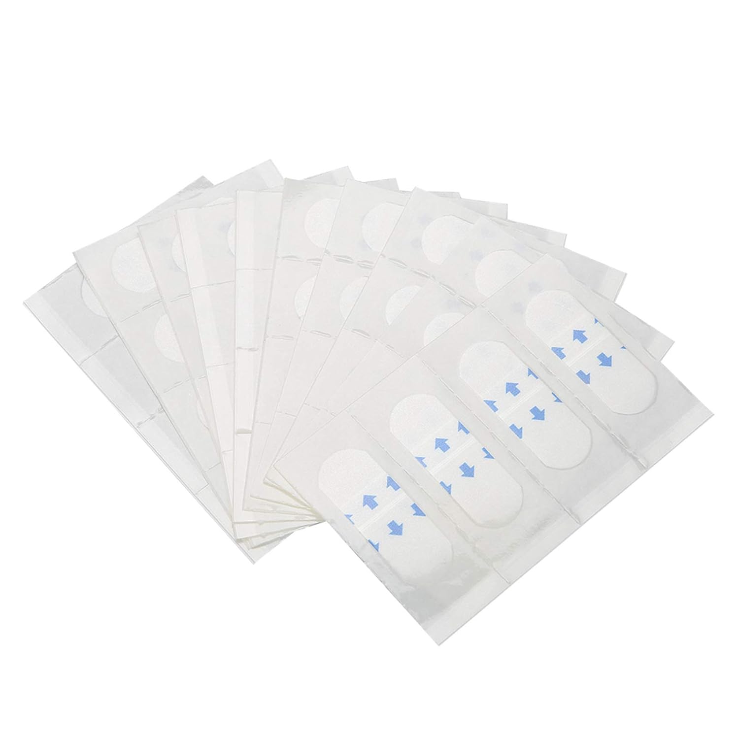 40 unidades de cinta facial invisible, cintas y bandas de estiramiento facial, cinta de elevación facial instantánea, levantamiento de cara,