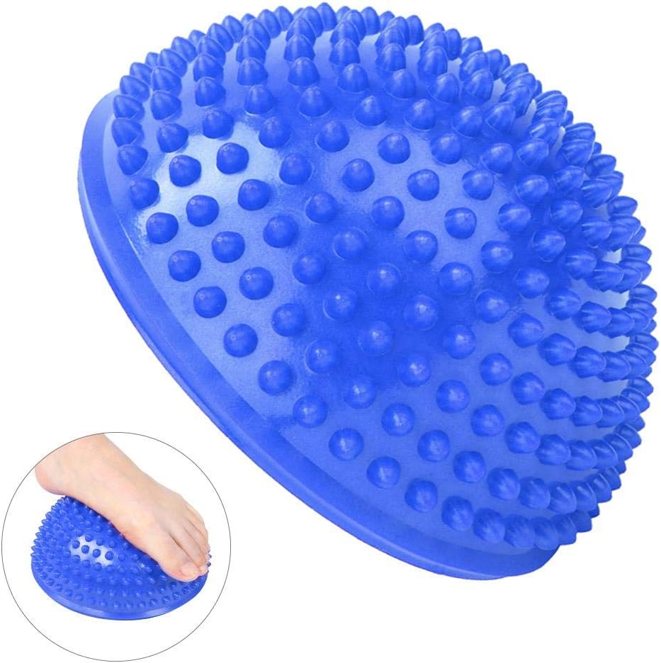 Entrenamiento de equilibrio para ejercicio, bolas de masaje de pies, alivio del estrés, bola de masaje de yoga, semicírculo para relajarse, nervios