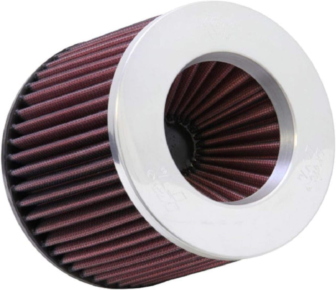 K&N Filtro de aire universal cónico inverso Alto rendimiento, Premium, Filtro de repuesto Diámetro de la brida 3 in, Altura del filtro 5 in,