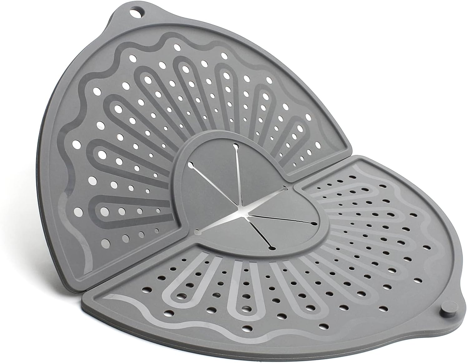 Pantalla de silicona contra salpicaduras para sartén de 10, 11 y 12 pulgadas, protector contra salpicaduras plegable, protector contra salpicaduras