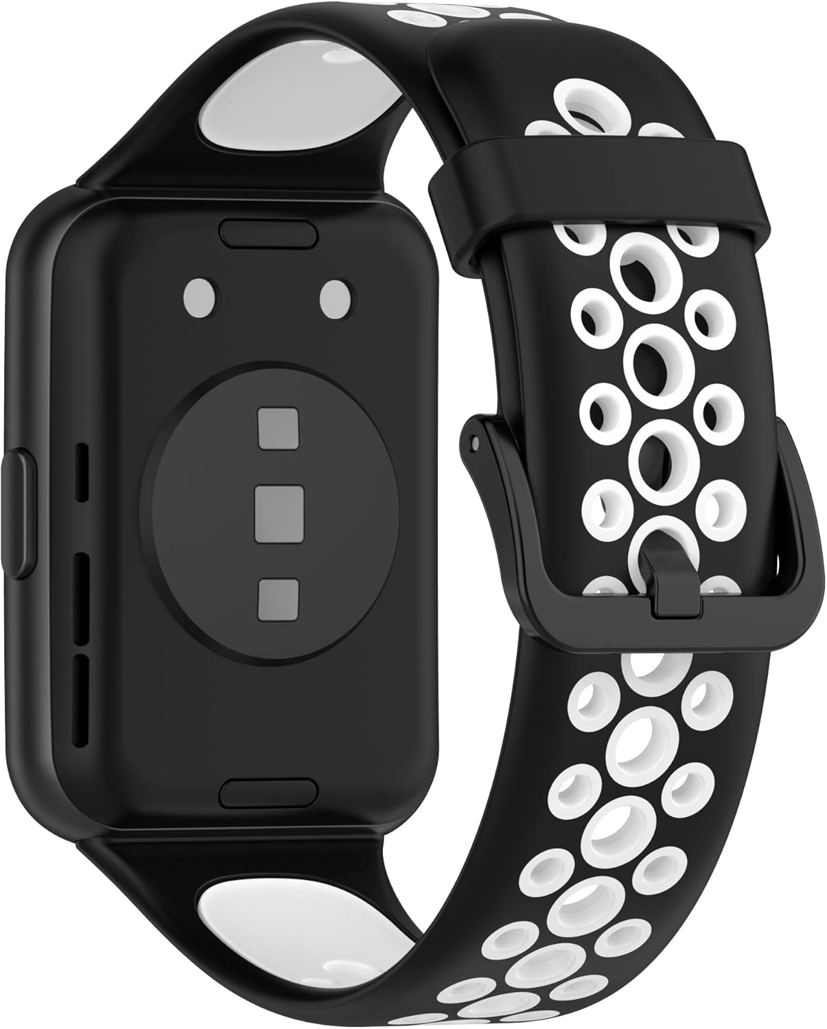 Senter Correas de repuesto de goma suave de dos colores de liberación rápida para Huawei Watch Fit 2 Smart Watch