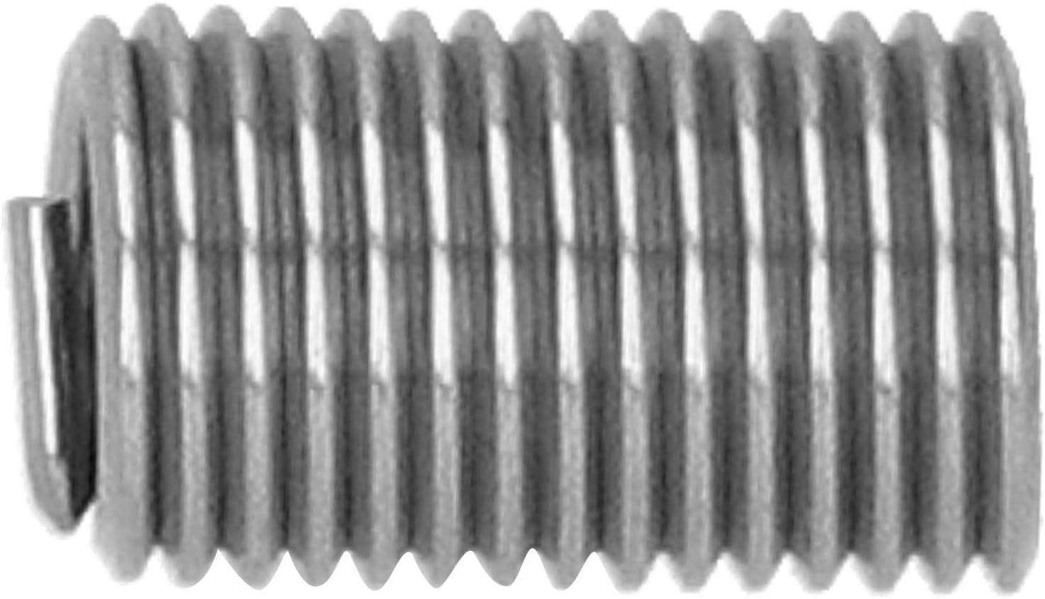 100 piezas de insertos de reparación de rosca, fundas de rosca métrica M6 x 1, fundas de hilo de alambre de acero inoxidable con diferentes
