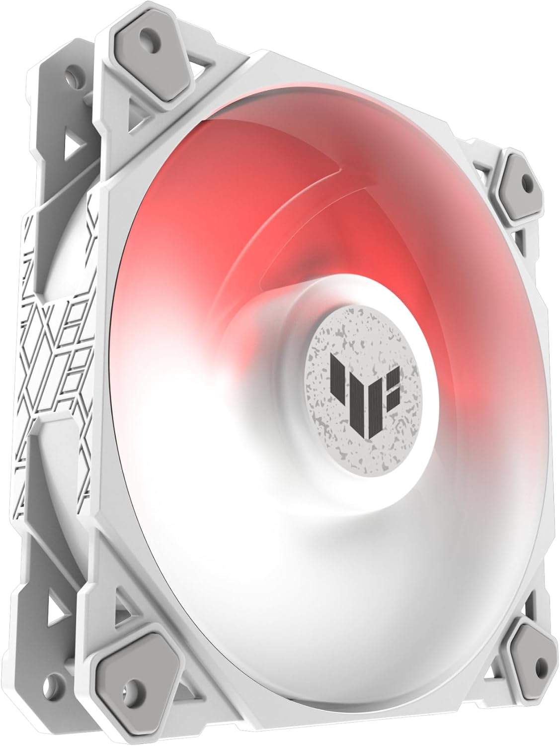 TUF Gaming TF120 ARGB Case Fan White Edition 3-in-1 with ARGB Controller (Pack of 3, Aura Sync, Quiet Addressable ARGB Fan, PWM Control, White)