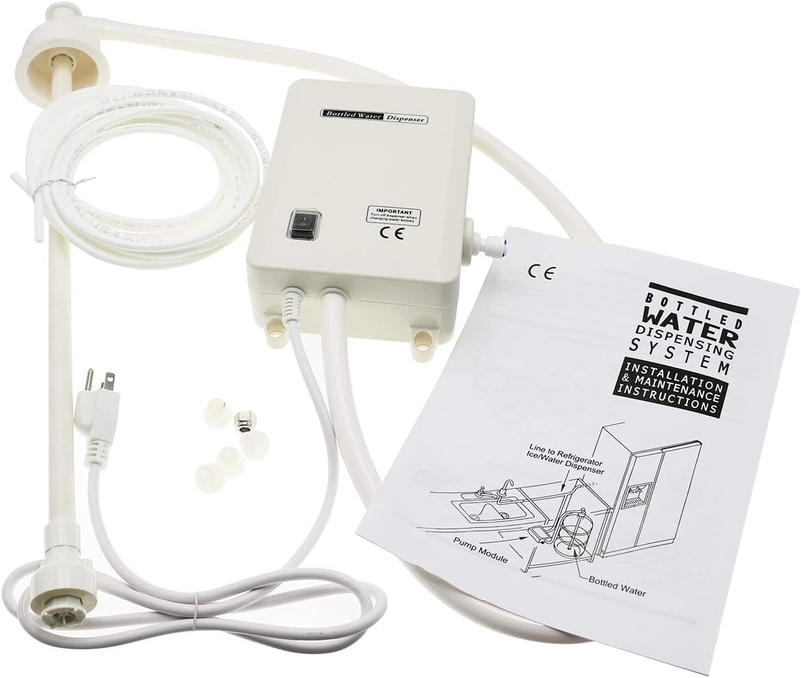 Bomba de agua potable ajustable de velocidad de 110 V, 30 W, 5 galones, 60 PSI, velocidad 2950 flujo, 2 L, enchufe americano, grado alimenticio,