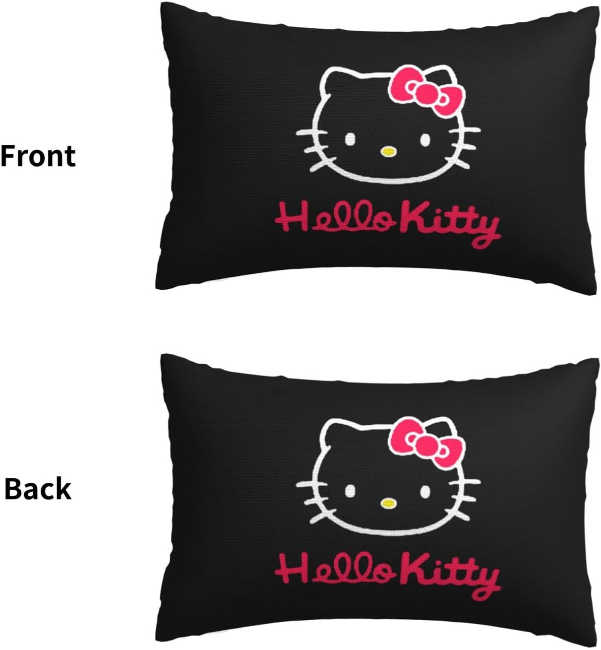 Bonita funda de almohada Kawaii de dibujos animados de anime para decorar sala de estar, sofá y dormitorio, 20 x 30 pulgadas-L14