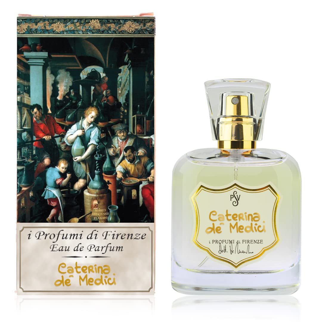 Caterina De Medici Eau de Parfum en aerosol, floral, 1.69 onzas líquidas