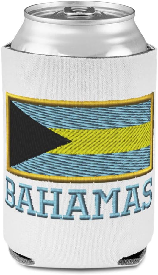 Fundas para latas Enfriador de bebidas Bahamas Bandera Nacional Bahamas Buceo Espuma Fiesta Cerveza Cubierta