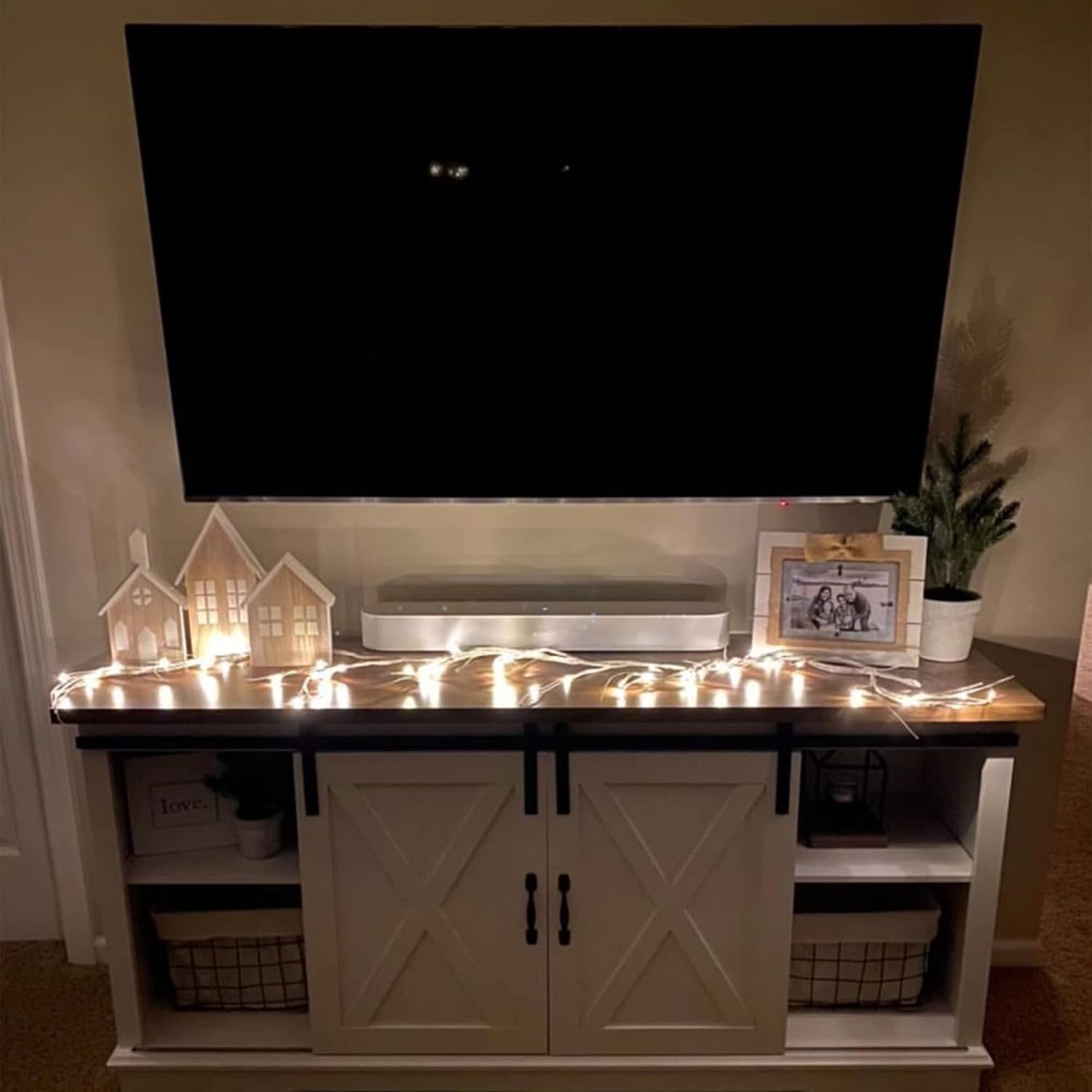 Guirnalda iluminada con ramas de abedul de 6 pies, 48 luces cálidas, guirnalda de abedul iluminada con temporizador, guirnaldas de abedul