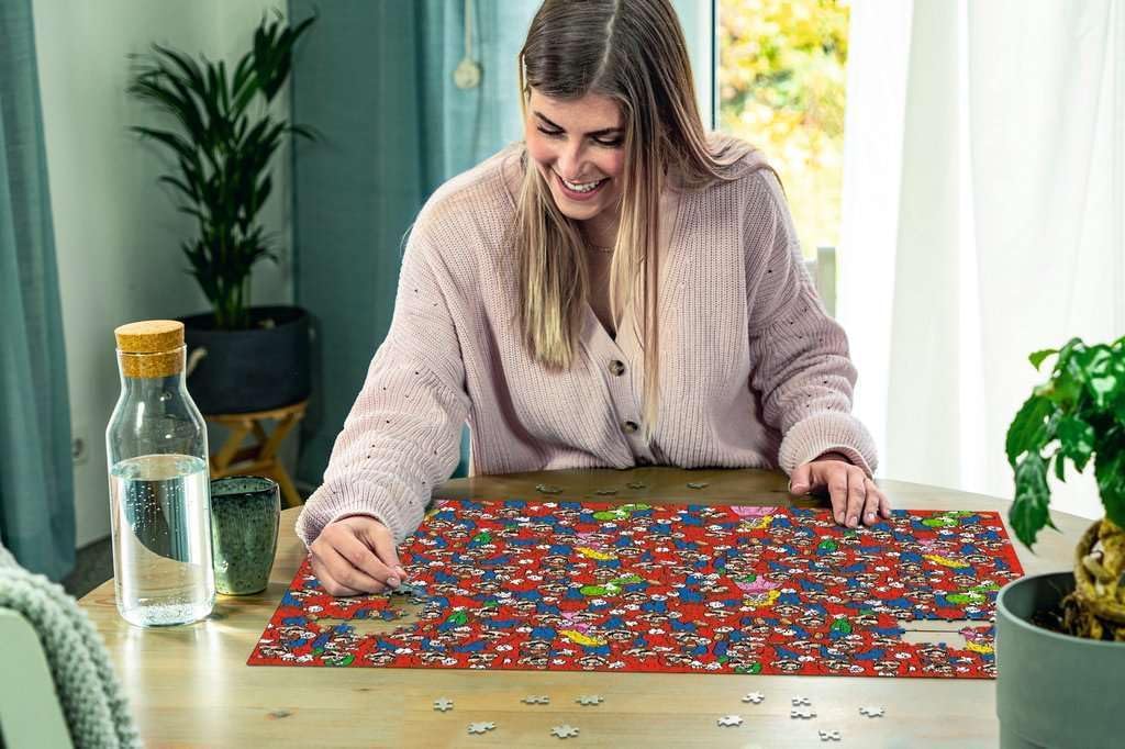 Ravensburger Super Mario Challenge Puzzle – Rompecabezas de 1000 piezas para adultos y niños a partir de 12 años