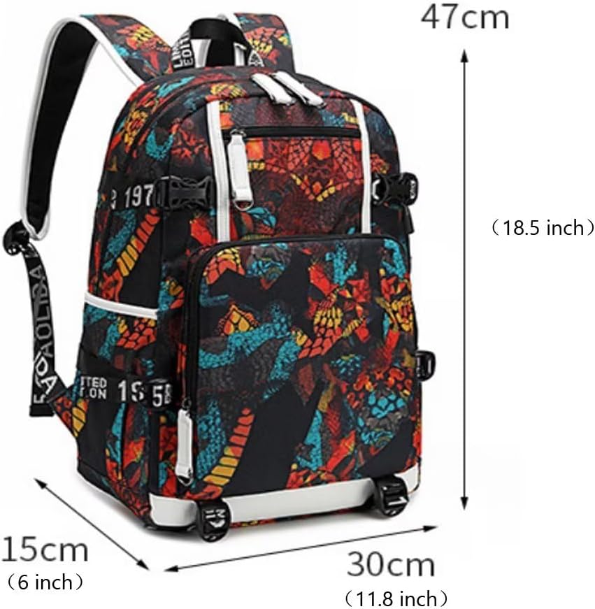 Jugador de Fútbol M-essi Mochila Multifunción Viaje Portátil Ventiladores Bolsa Multicolor Para Hombres Mujeres, Azul marino – 3, Moderno