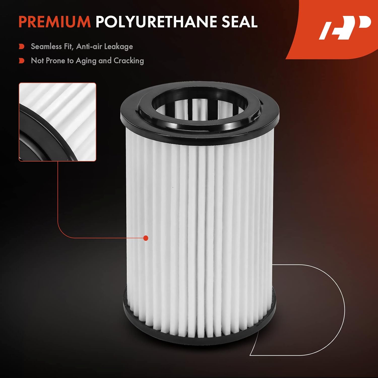 A-Premium Filtro de aire de motor compatible con Hyundai Veloster N 2019-2022, Kona N 2022-2023, L4 2.0L turboalimentado